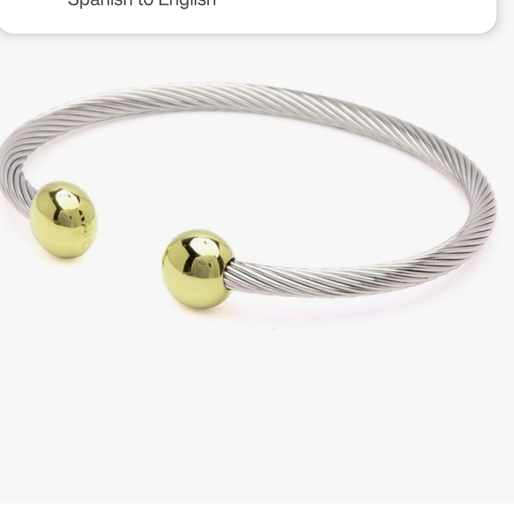 QRAY Combo Deluxe Surgical Steel Golf Sports Bracelet for Men Women C Shape